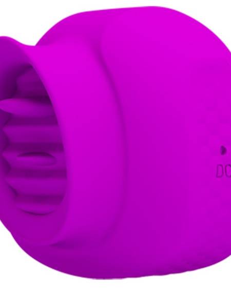 Estimulador de língua para clítoris Estelle da PRETTY LOVE, roxo