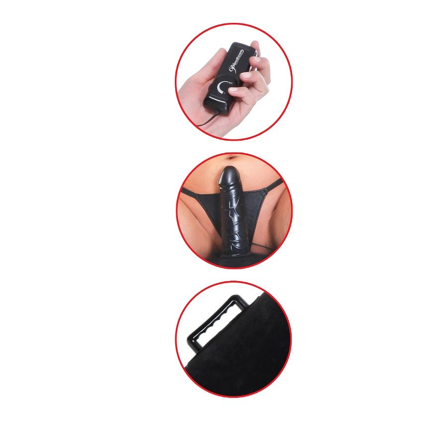 Asiento hinchable com pene vibrador da Fetish Fantasy Series