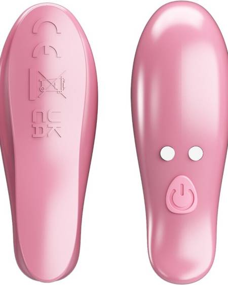 Pinças para mamilos Cailey cor-de-rosa da FUN TOYS com controlo remoto