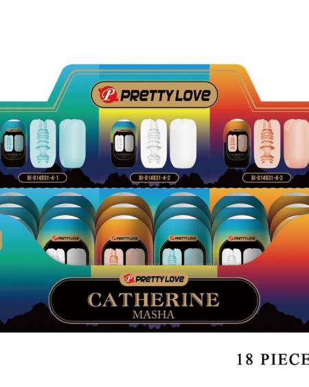 Pack Masha PRETTY LOVE com 18 masturbadores masculinos variados