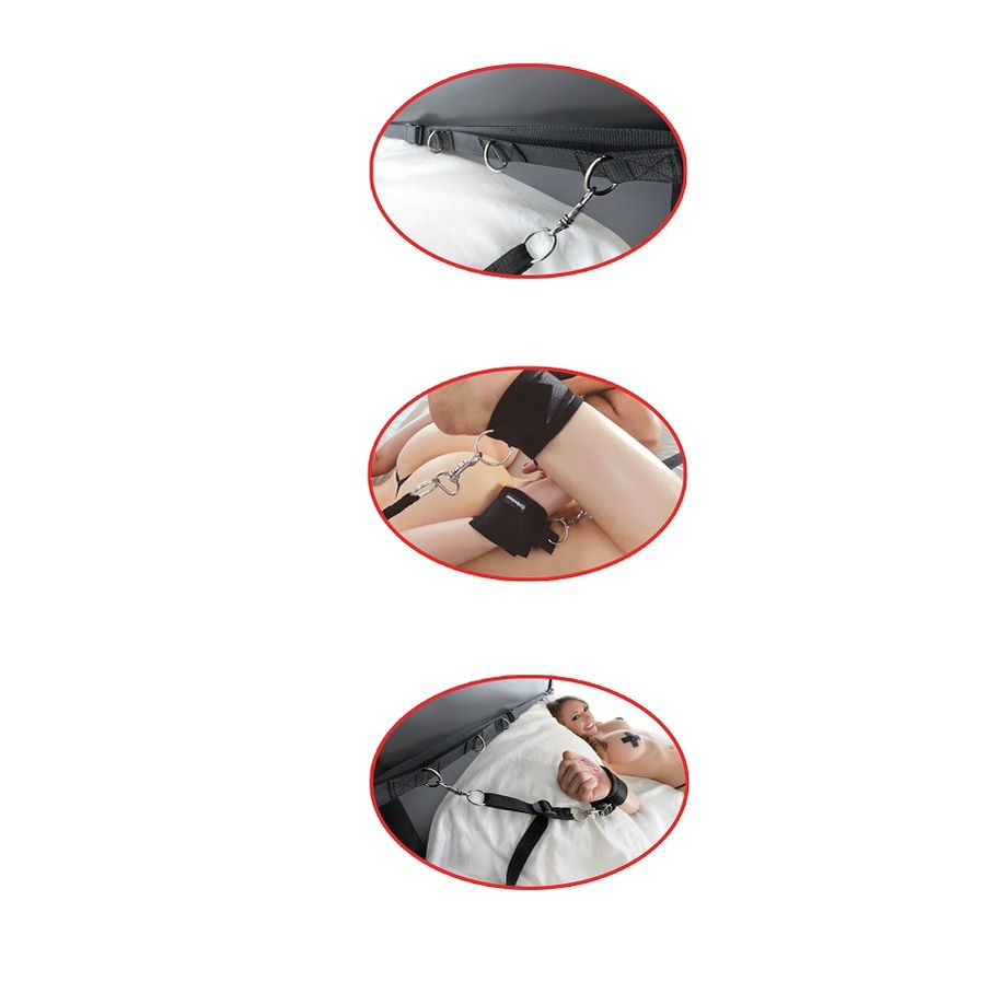 FETISH FANTASY SERIES Kit Ataduras para a Cama 2