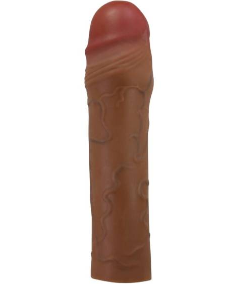 Capa peniana extensora PRETTY LOVE CHANE de 5 cm, em castanho