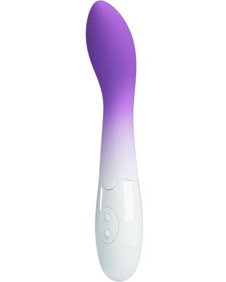 Vibrador de ponto G PRETTY LOVE Bishop roxo, com formato curvo