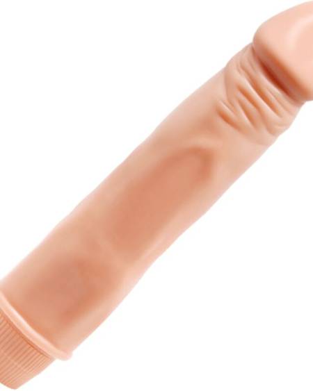 Vibrador realista BAILE DWARF de 21 cm, com eixo forte e veias esculpidas