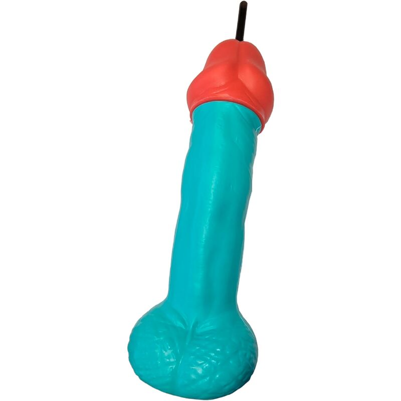 Copo azul em forma de pénis DIABLO PICANTE