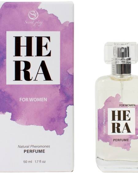 Perfume Hera com feromonas naturais SECRETPLAY em frasco spray de 50 ml