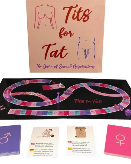 Jogo de tabuleiro TITS FOR TAT da KHEPER GAMES para casais