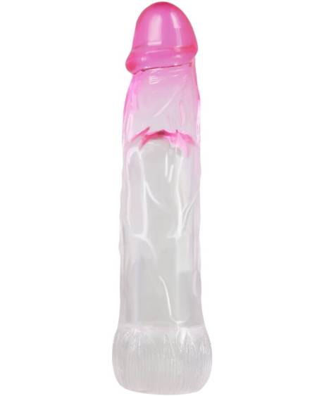 Capa peniana realista Neron rosa, modelo de 6 cm, da FOR HIM