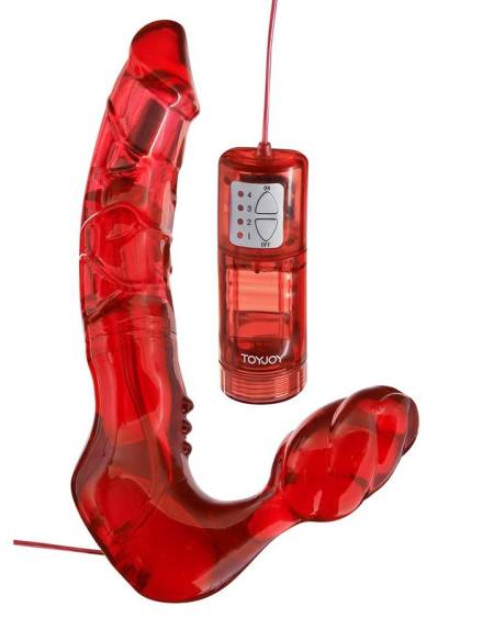 TOYJOY Arnês Doble Penetração sem Correias com Vibrador