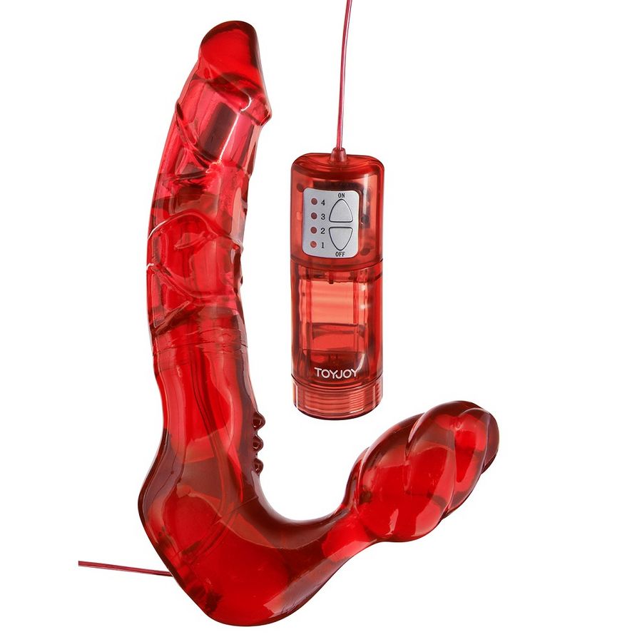 TOYJOY Arnês Doble Penetração sem Correias com Vibrador