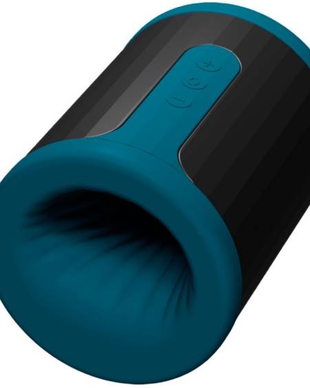 Masturbador masculino LELO F2S™ com dois motores e abertura nas duas extremidades.