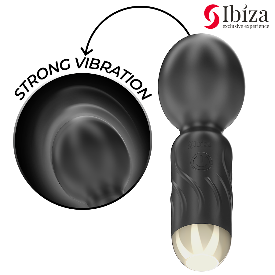 IBIZA - VIBRADOR MASAJEADOR WAND DE BOLSILLO