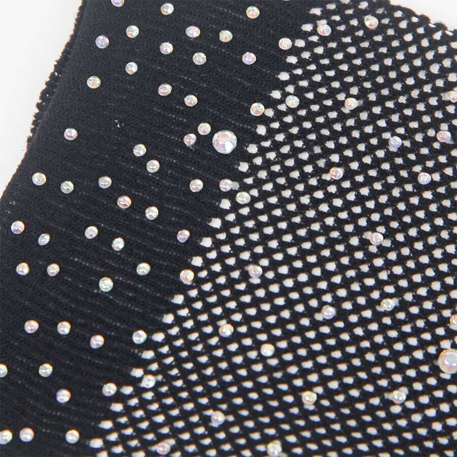SUBBLIME - 957469 GUANTES TRANSPARENTES CON BRILLO NEGRO S/M