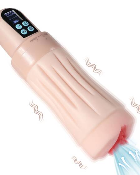 Masturbador vaginal com vibração e sucção ajustável XISE SuckTrocker V3.0 III