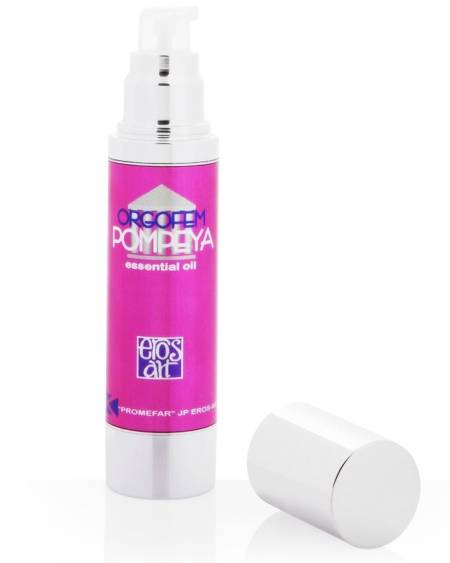 EROS-ART Aceite Íntimo Estimulante de Pompeya Feminino em frasco elegante