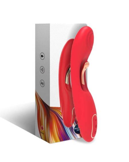 ARMONY - VIBRADOR CON LENGUA OSCILANTE ROJO