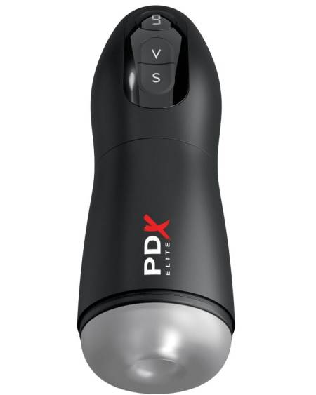 Masturbador automático PDX ELITE Suck-O-Matic com sucção e vibração