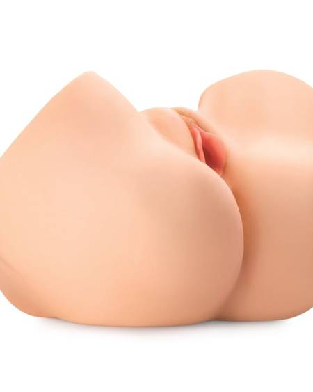 Masturbador realista PDX PLUS+ 360 Banger com entradas anal e vaginal