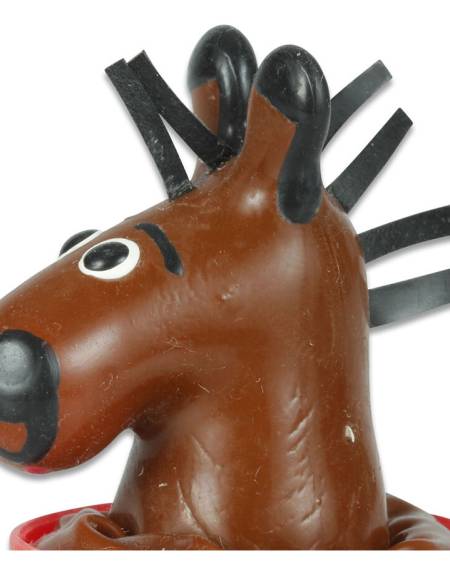 Preservativo decorativo CONDOMERIE pintado à mão com motivo de cavalo.