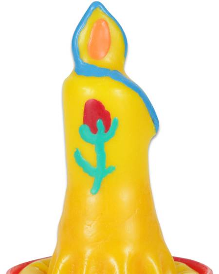 Preservativo decorativo Vela da CONDOMERIE, pintado à mão