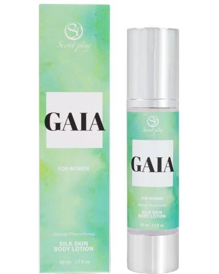 Loção corporal SECRETPLAY Gaia pele de seda, embalagem de 50 ml