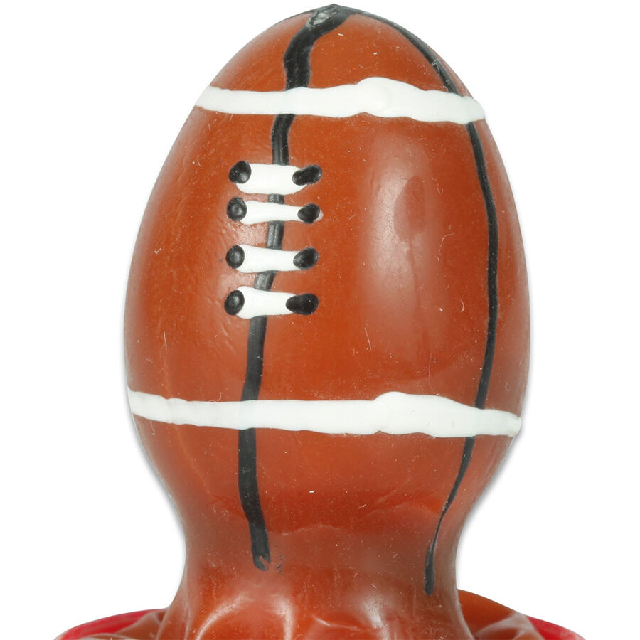 CONDOMERIE - PRESERVATIVO DECORATIVO PINTADO A MANO PELOTA DE RUGBY