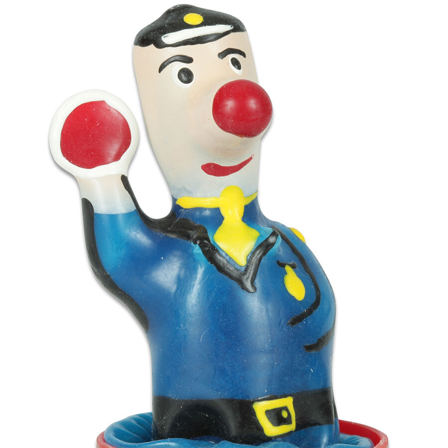 CONDOMERIE - PRESERVATIVO DECORATIVO PINTADO A MANO POLICÍA
