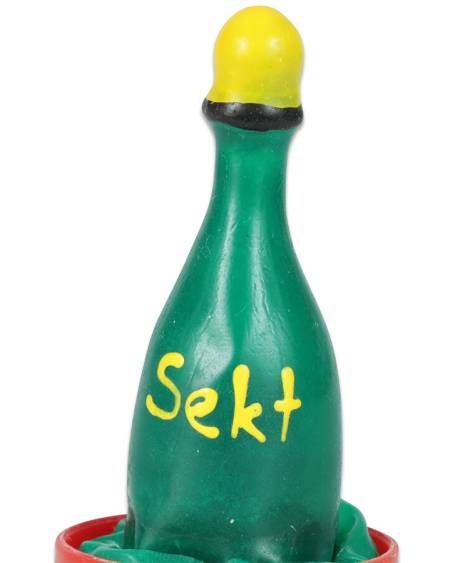 Preservativo decorativo CONDOMERIE pintado à mão