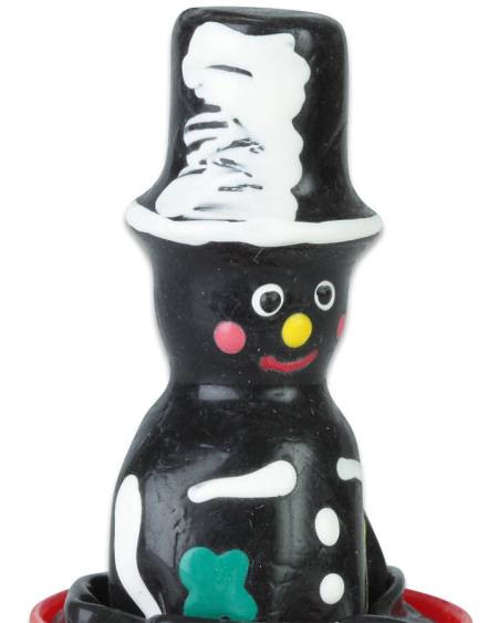 Preservativo decorativo CONDOMERIE, modelo 1 de limpa-chaminés, pintado à mão
