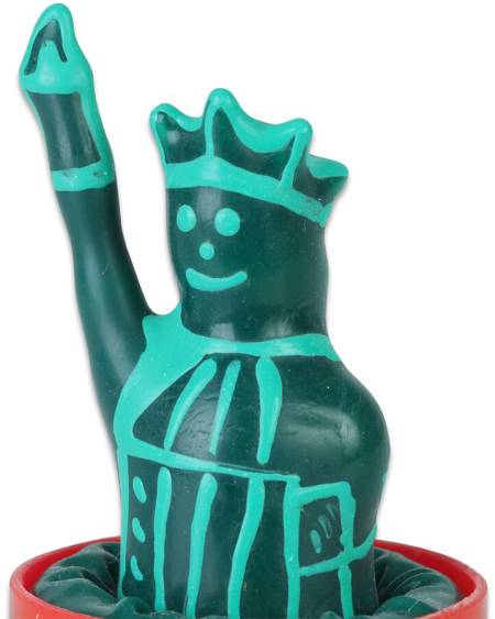 Preservativo decorativo CONDOMERIE pintado à mão com motivo da Estátua da Liberdade, modelo 1