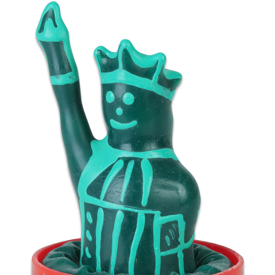 Preservativo decorativo CONDOMERIE pintado à mão com motivo da Estátua da Liberdade, modelo 1