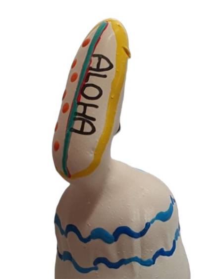 Preservativo decorativo CONDOMERIE pintado à mão com motivo de prancha de surf