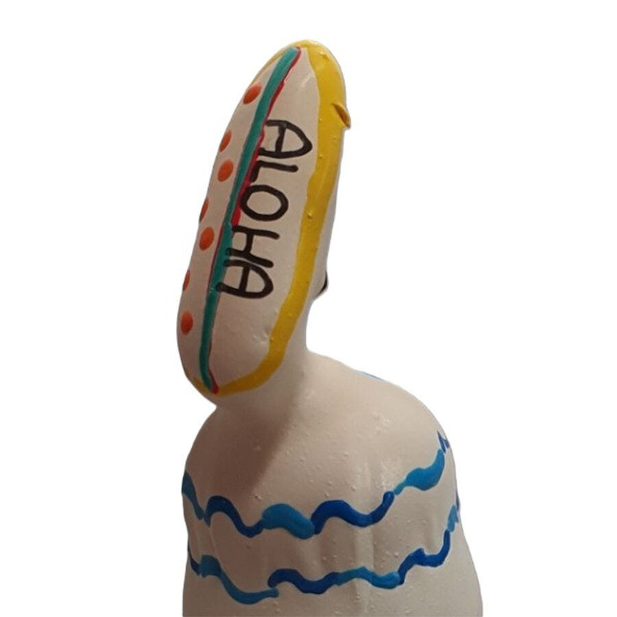 Preservativo decorativo CONDOMERIE pintado à mão com motivo de prancha de surf