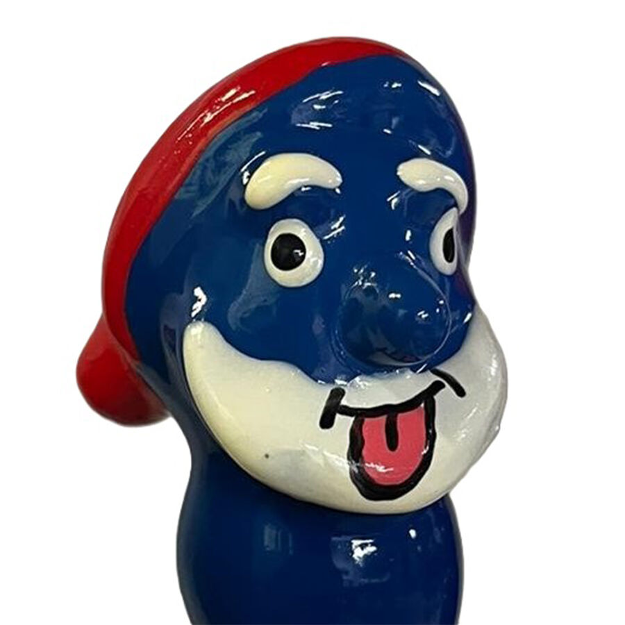 Preservativo decorativo azul Abuelo da CONDOMERIE, pintado à mão