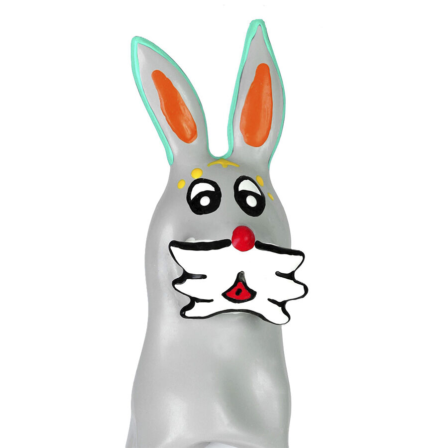 Preservativo decorativo CONDOMERIE Coelhinho XL pintado à mão