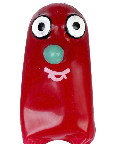Preservativo decorativo Curioso XL da CONDOMERIE, pintado à mão