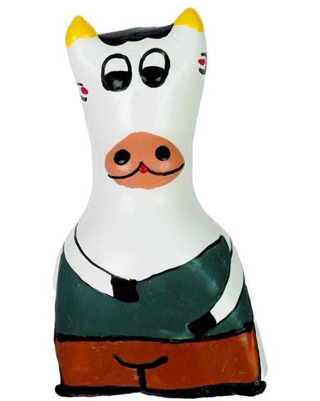 Preservativo decorativo CONDOMERIE, modelo vaca XL, pintado à mão