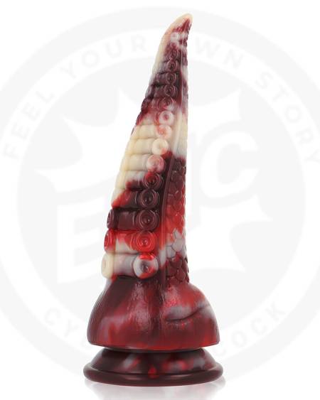 Dildo Draxis Sombra Abissal da EPIC, com design imponente e místico.