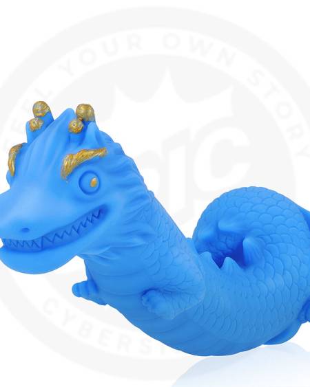Dildo de dragão celestial Naga da EPIC, com silhueta inspirada num dragão.