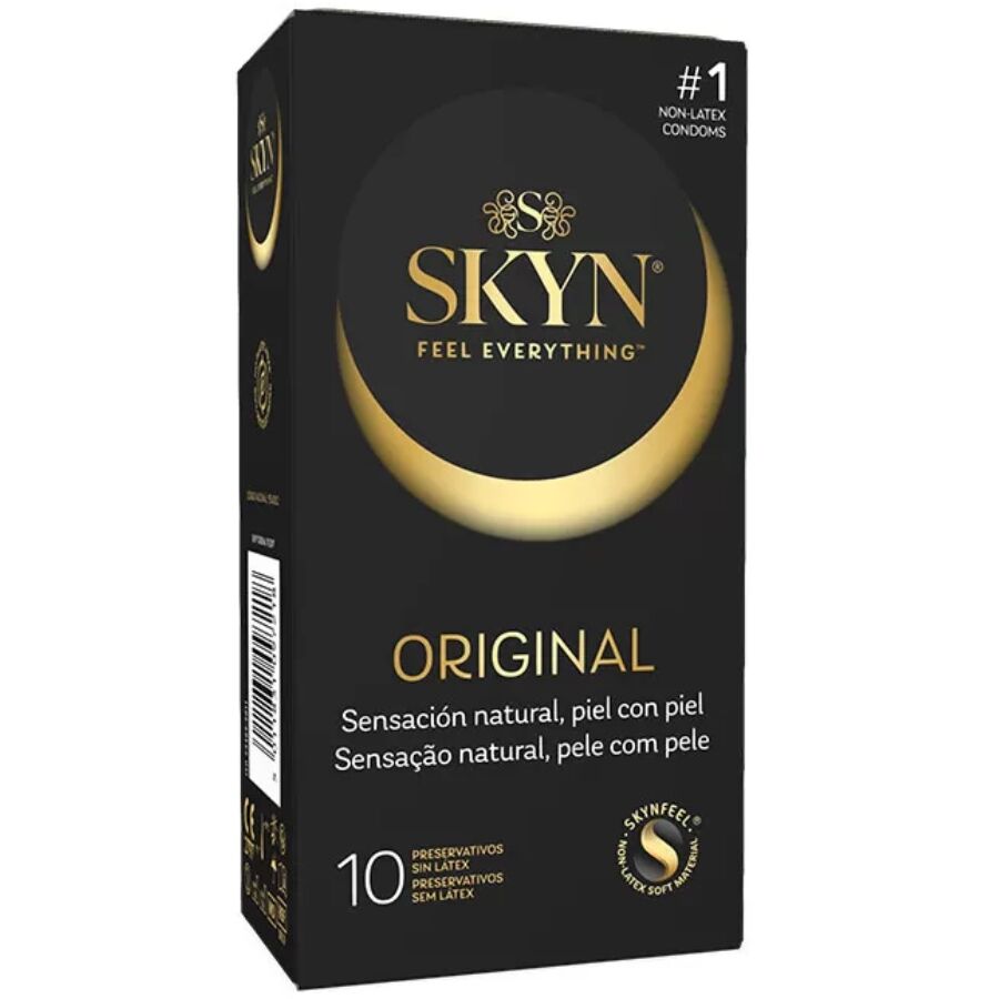 Caixa de 10 preservativos sem látex SKYN Original