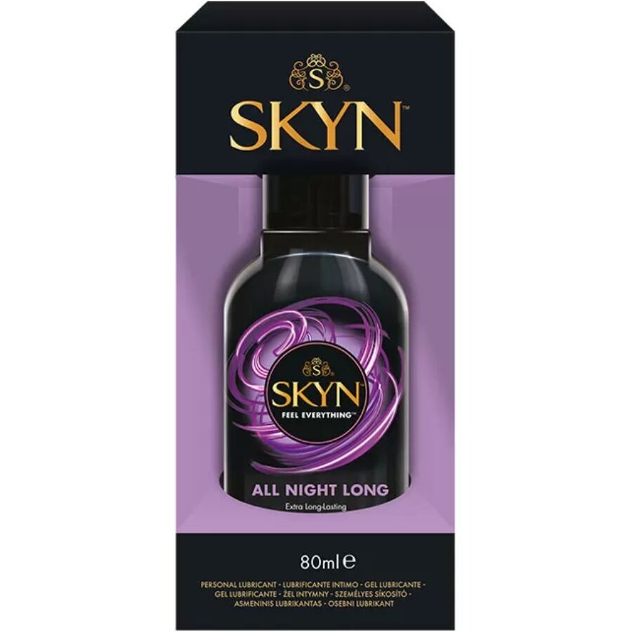 Lubrificante de silicone SKYN All Night Long, 80 ml