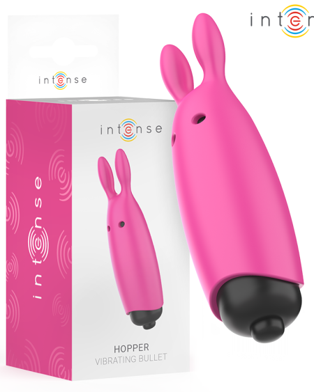 Vibrador bala Hopper rosa da INTENSE FUN TOYS