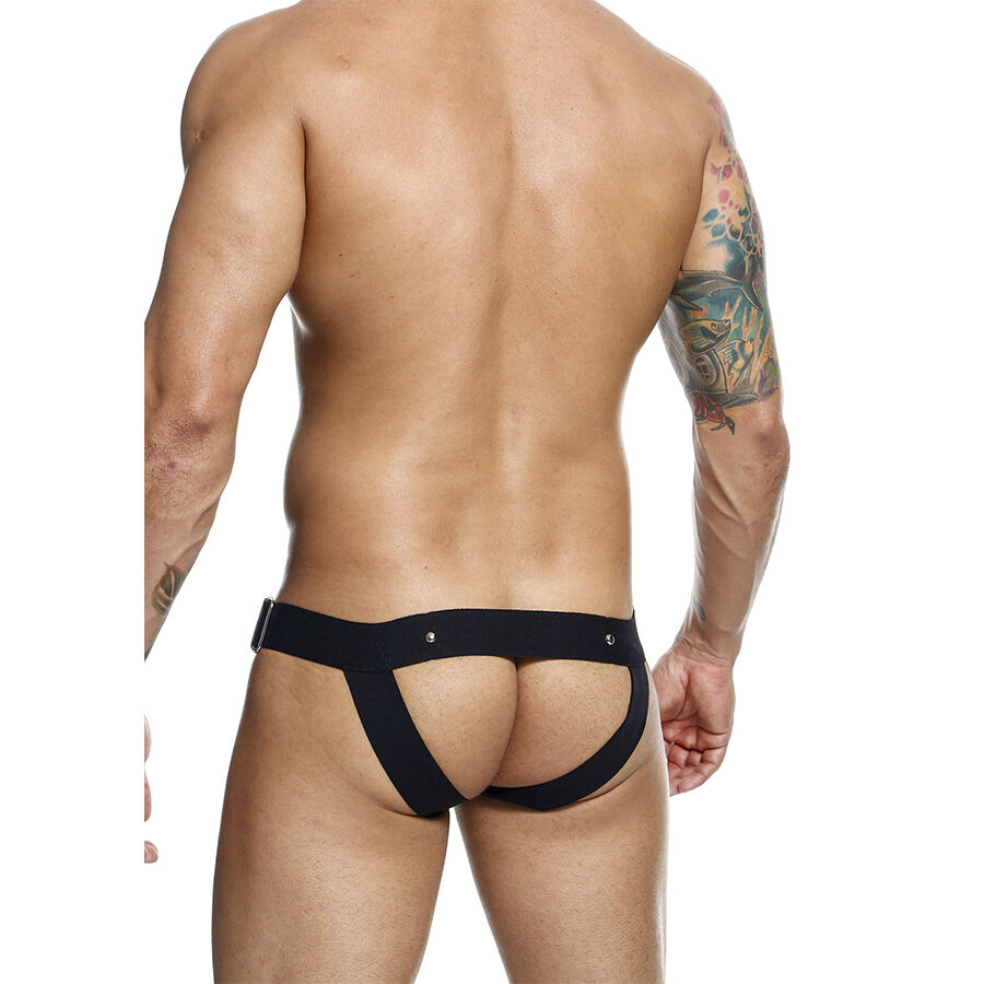 MOB - DNGEON JOCKSTRAP CON ANILLO PARA EL PENE TALLA ÚNICA