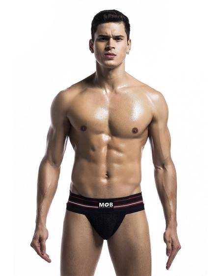 MOB – Tanga masculina clássica preta - L