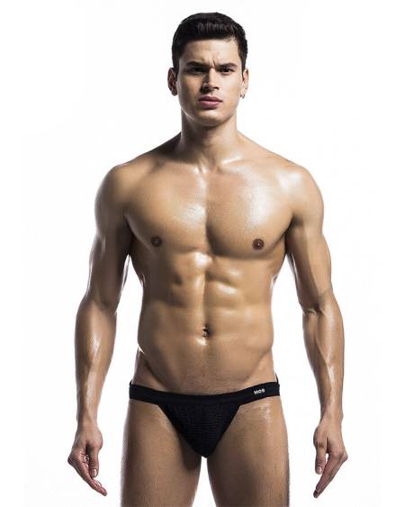Jockstrap de banho fetichista MOB, preto