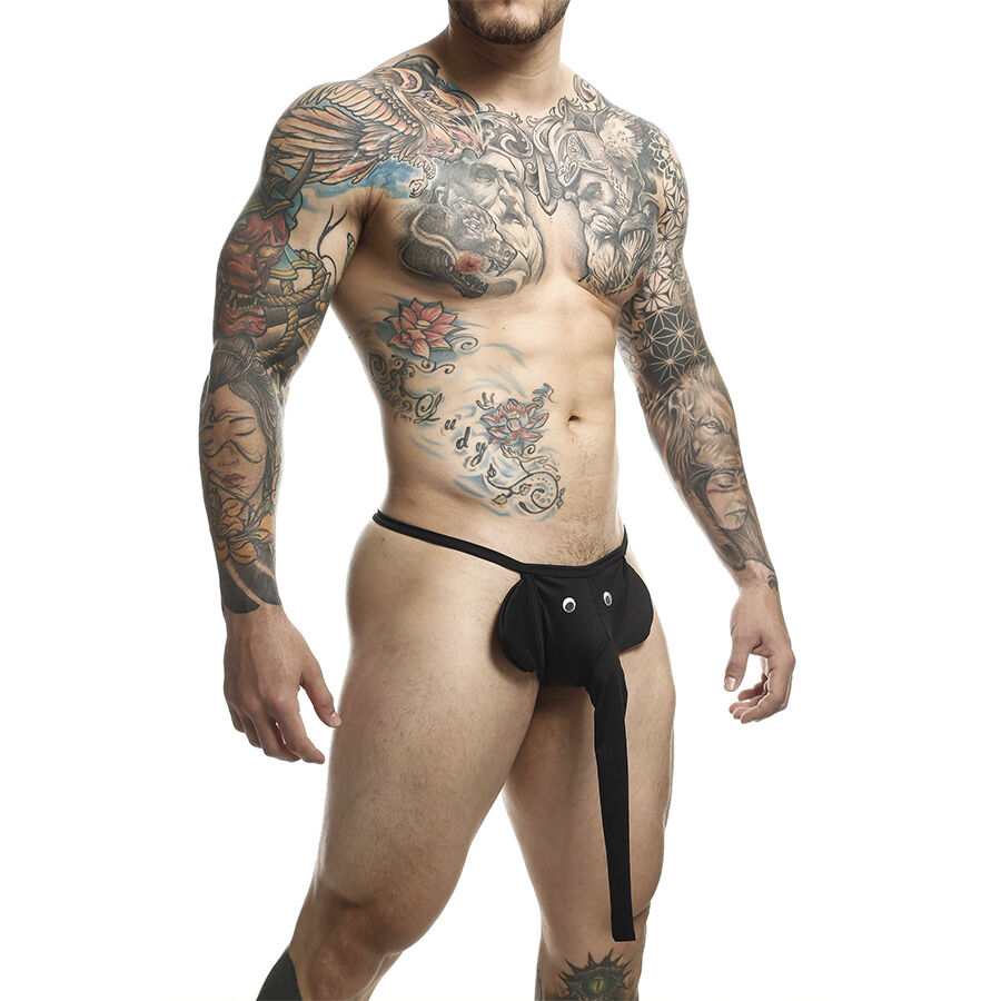 MOB - TANGA ELEFANTE NEGRO TALLA ÚNICA