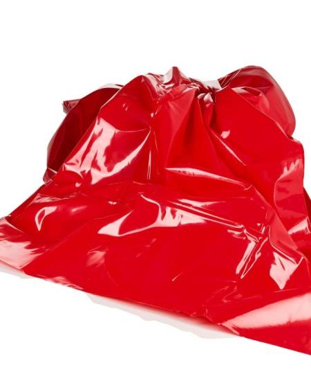Lençol erótico vermelho Scandal da CALEXOTICS, em PVC, com 2,03 m