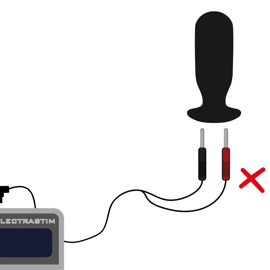 ELECTRASTIM - CABLES DE ESTIMULACIÓN 90 GRADOS