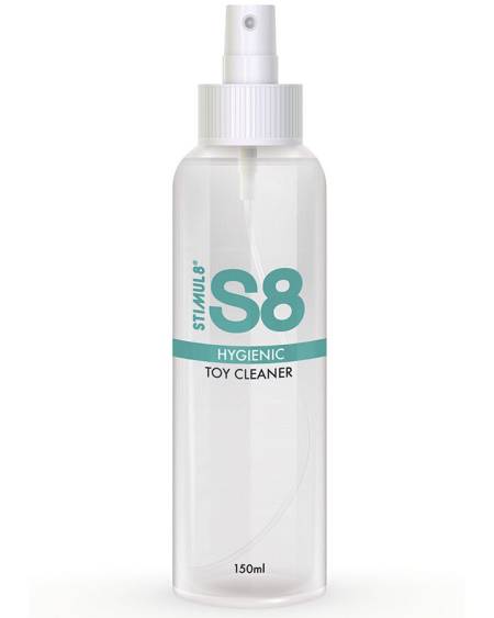 Limpador higiénico STIMUL8 para brinquedos íntimos, embalagem de 150 ml