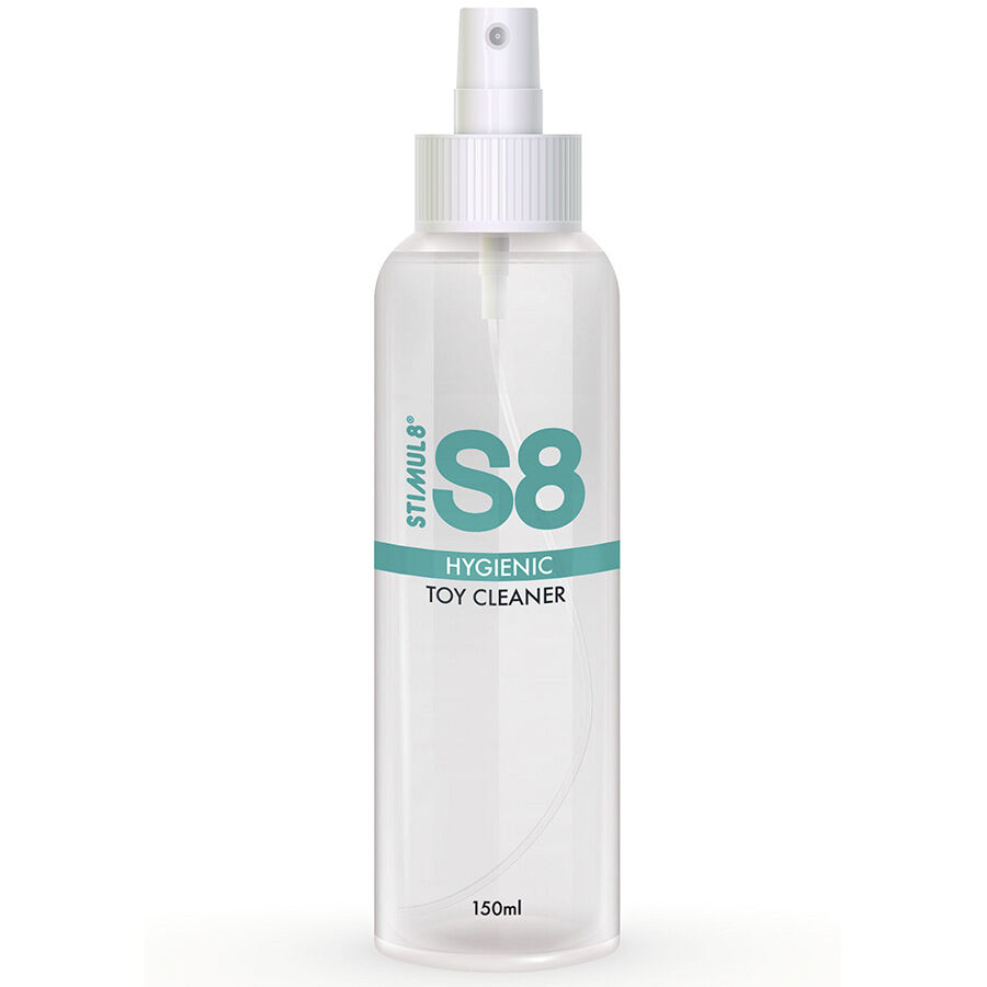 Limpador higiénico STIMUL8 para brinquedos íntimos, embalagem de 150 ml